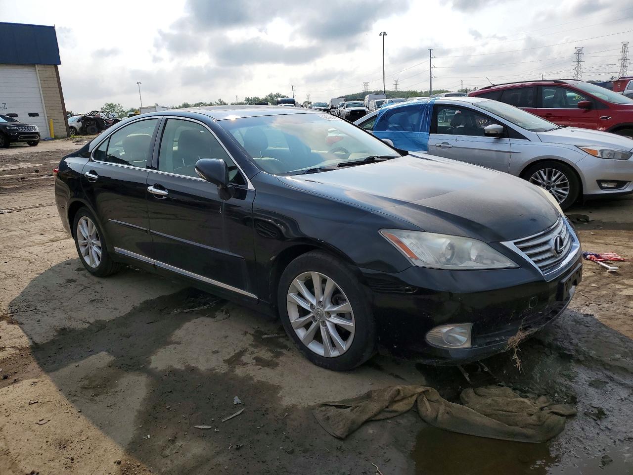 2010 Lexus Es 350 Black vin: JTHBK1EG4A2411971