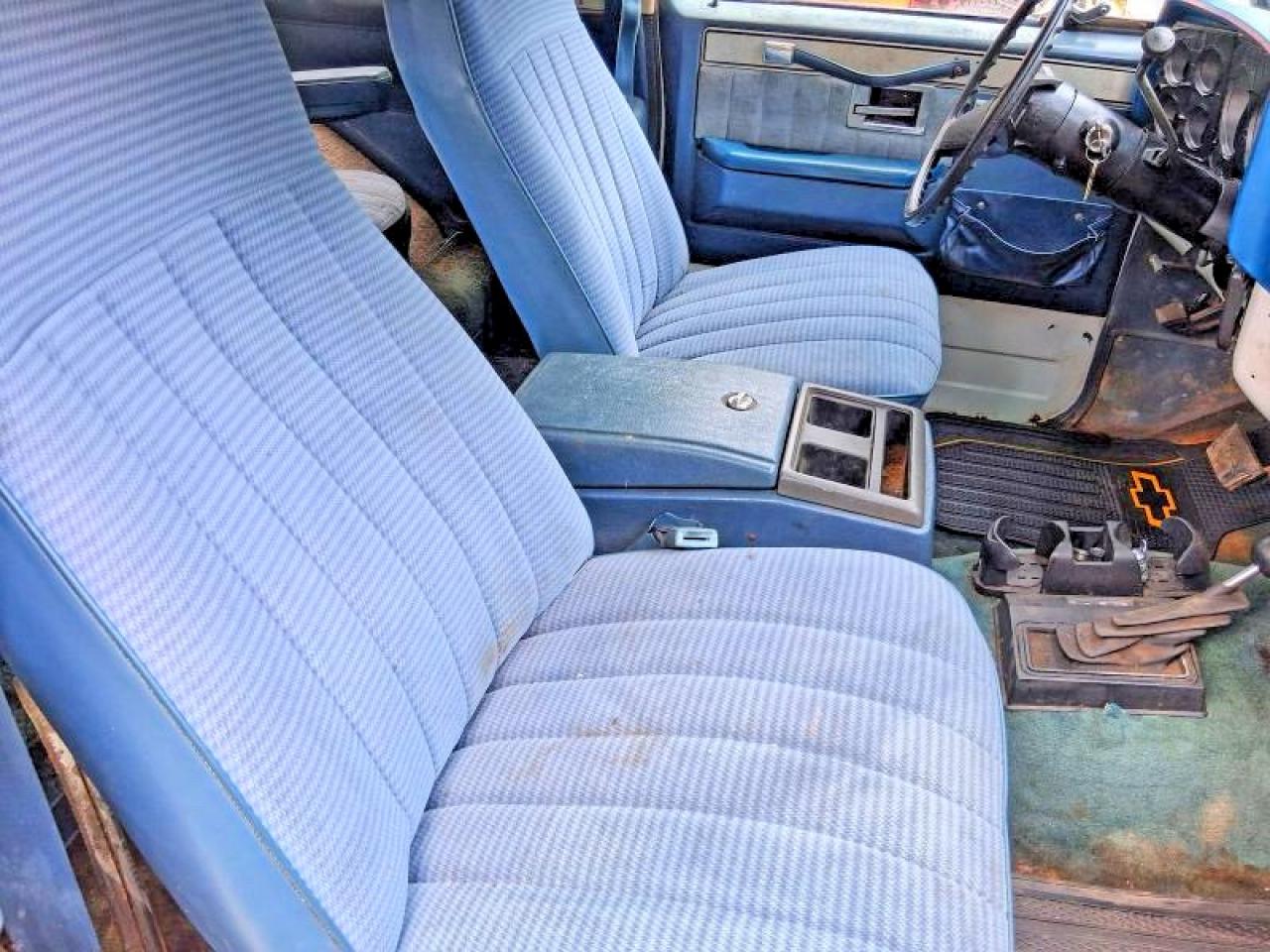 1983 Chevrolet Blazer K10 White vin: 1G8EK18L4DF11358