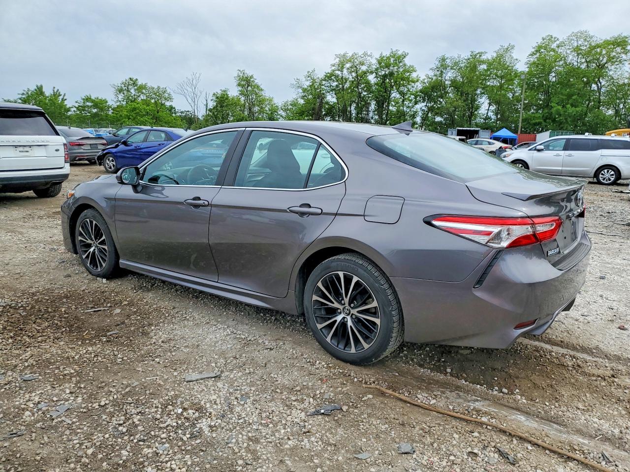2020 Toyota Camry Se Серый vin: 4T1G11AK0LU882751