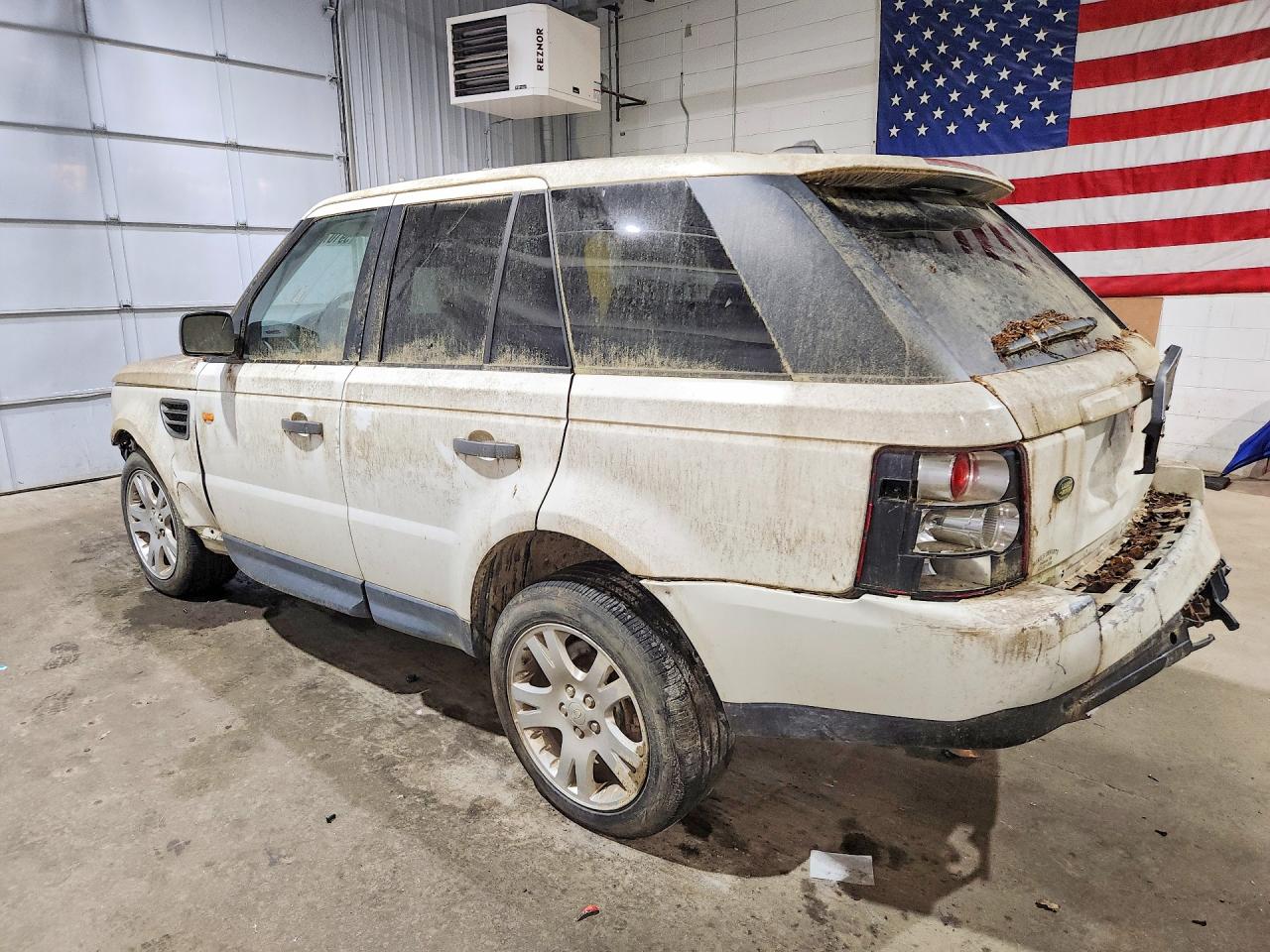 2006 Land Rover Range Rover Sport Hse White vin: SALSF25496A918923