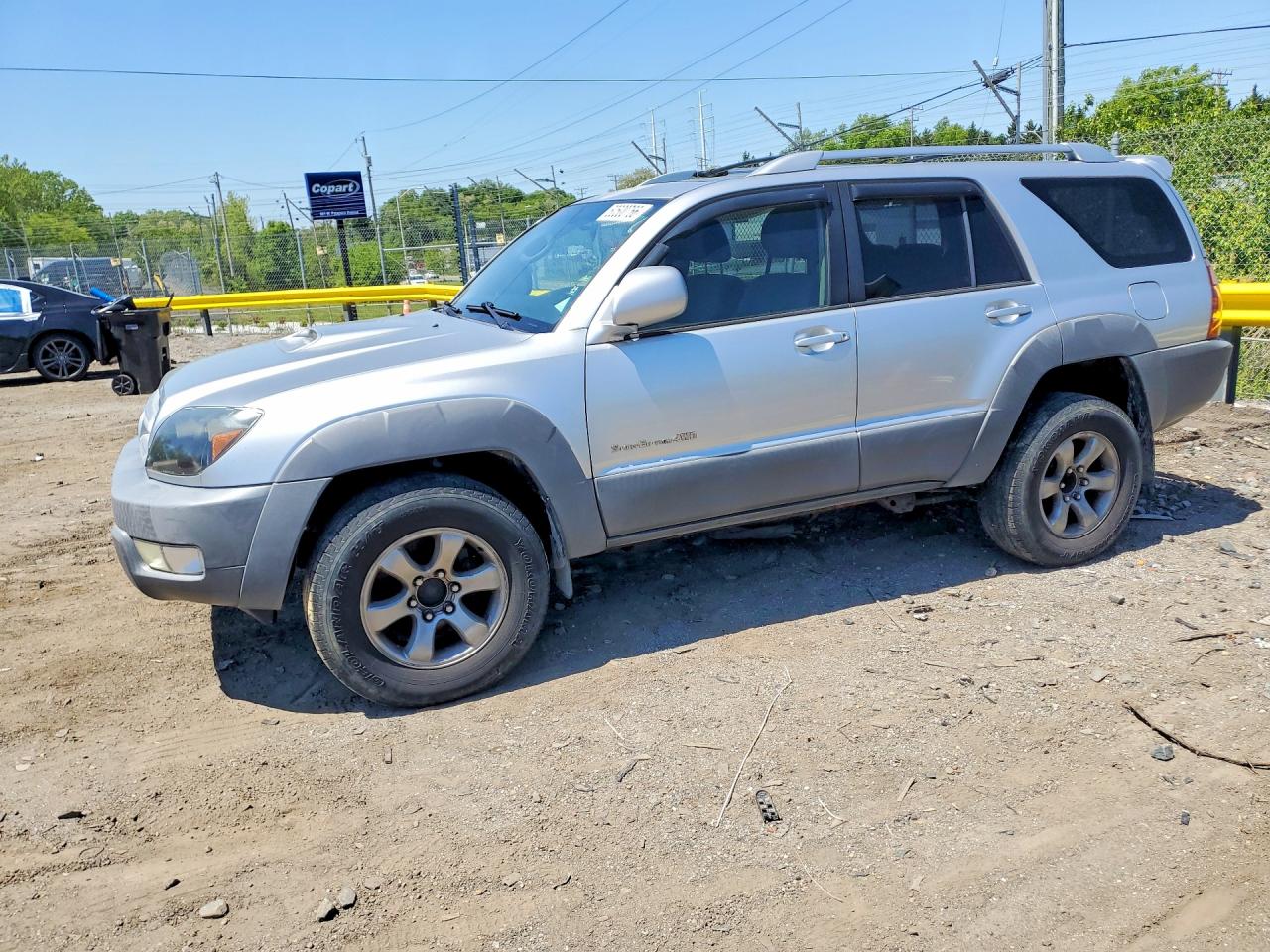 2003 Toyota 4runner Sport Edition Silver vin: JTEBT14R738003607