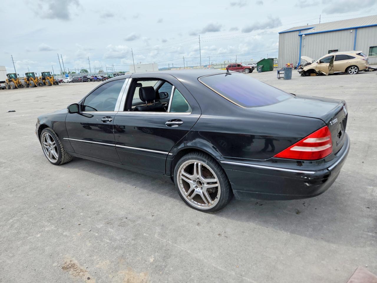 2001 Mercedes-benz S 500 Black vin: WDBNG75J51A177083