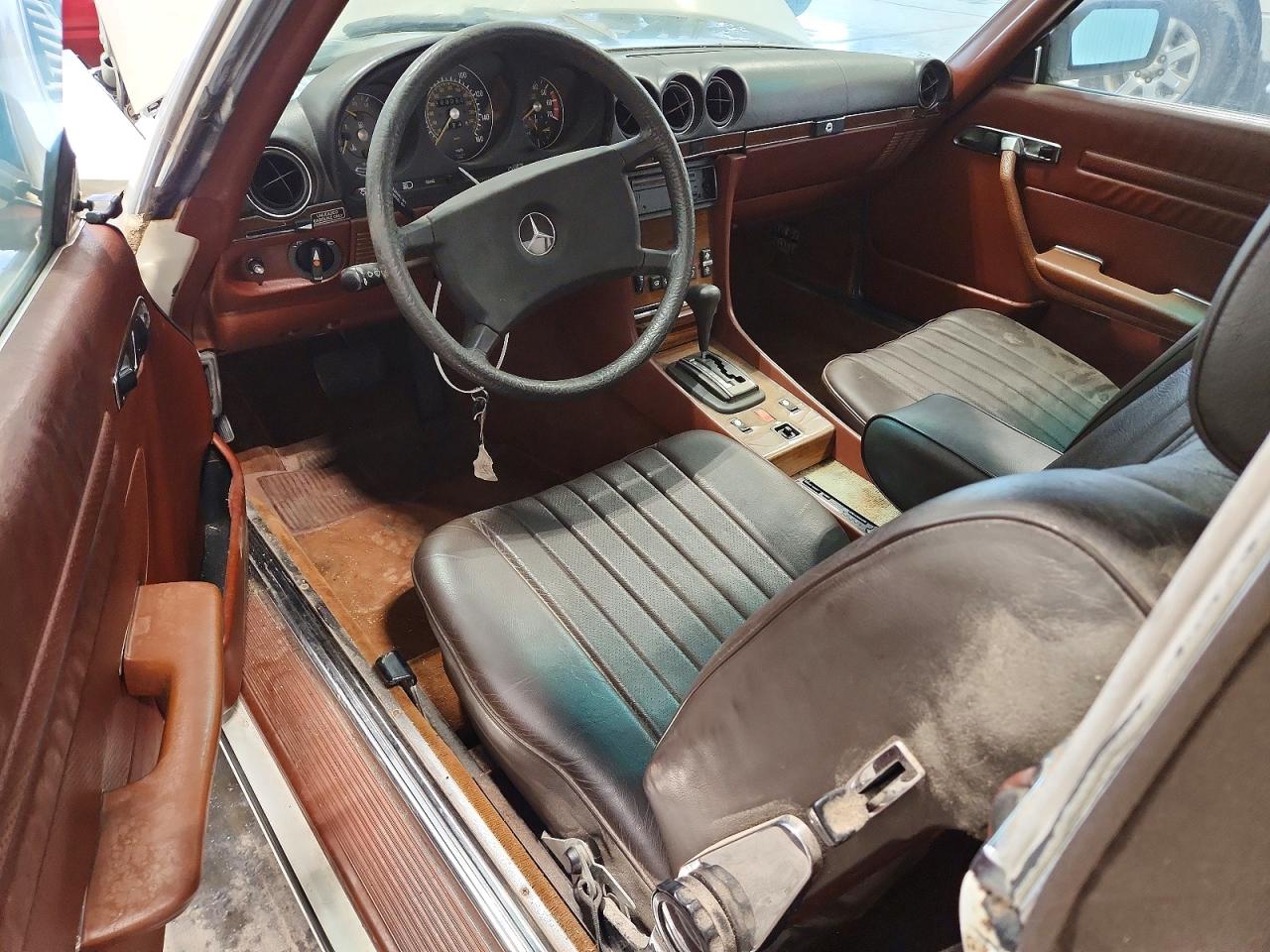 1983 Mercedes-benz 380 Sl White vin: WDBBA45A9DB022361