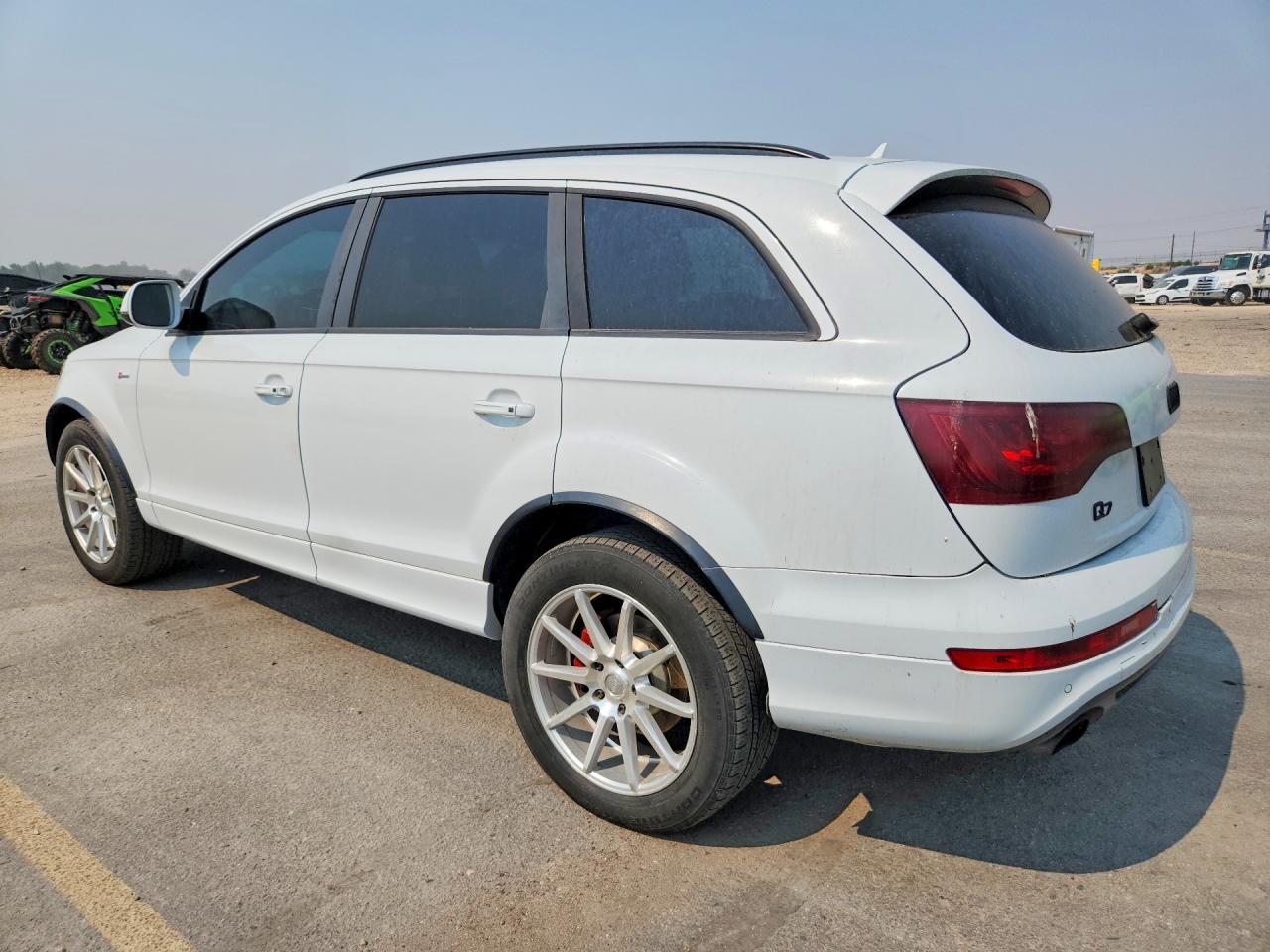 2013 Audi Q7 Prestige White vin: WA1DGAFE5DD002129