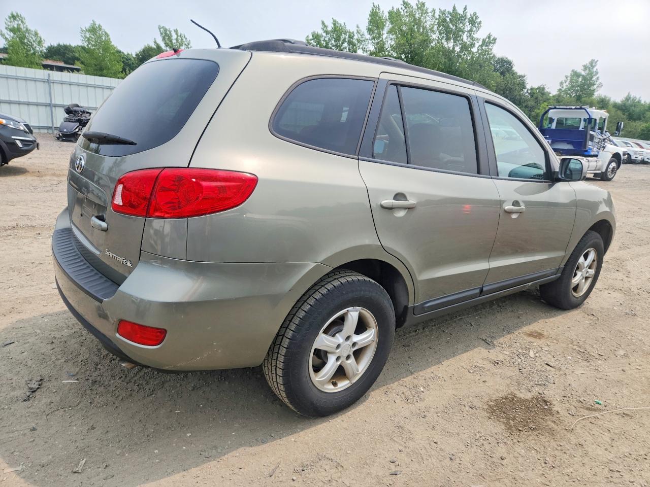 2008 Hyundai Santa Fe Gls Green vin: 5NMSG13D38H175055