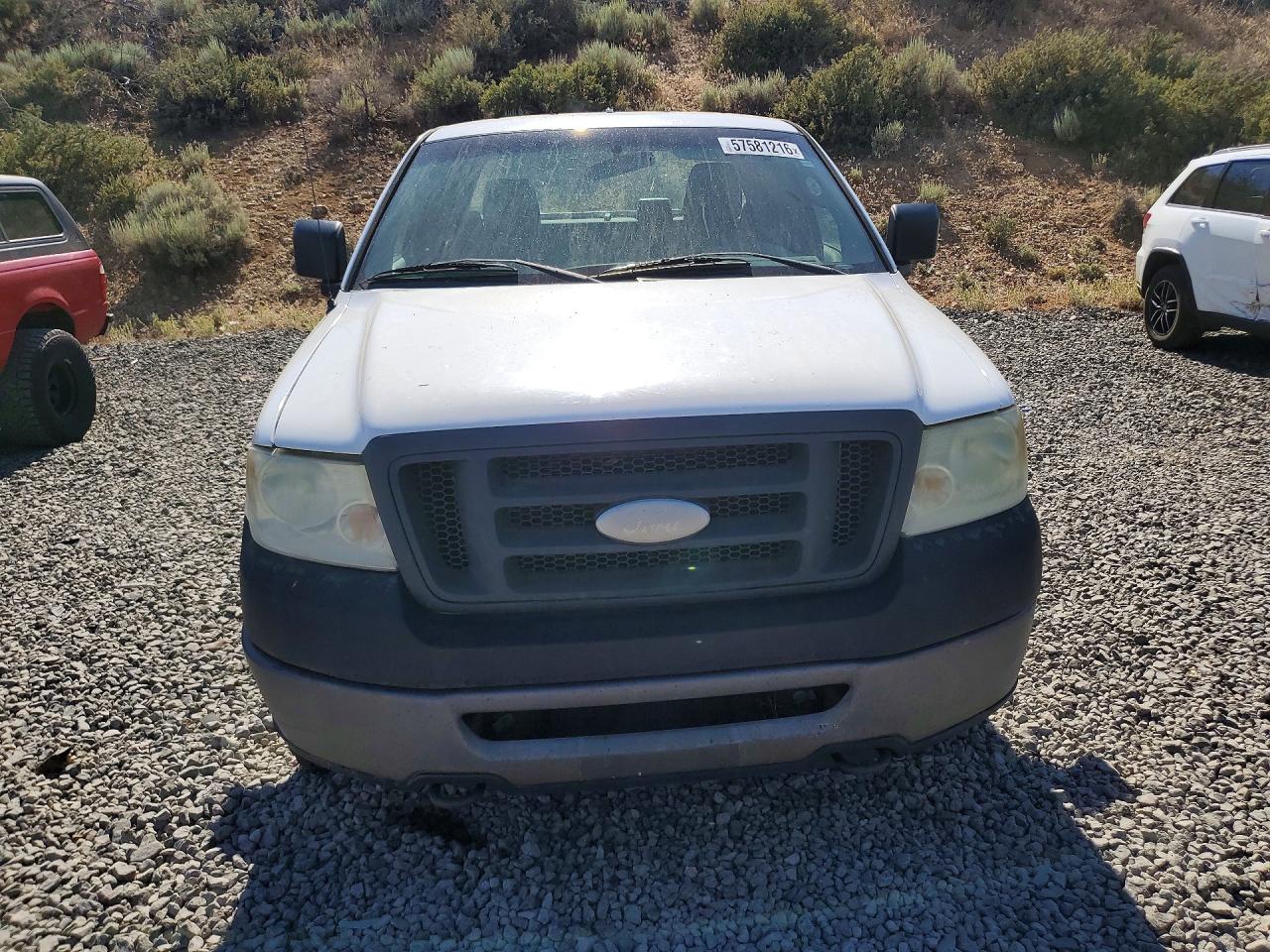 2006 Ford F150 White vin: 1FTPX14V46KD05827