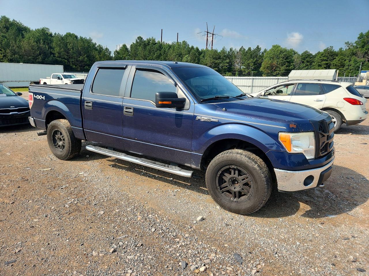 2013 Ford F150 Supercrew Blue vin: 1FTFW1EF3DKD93157