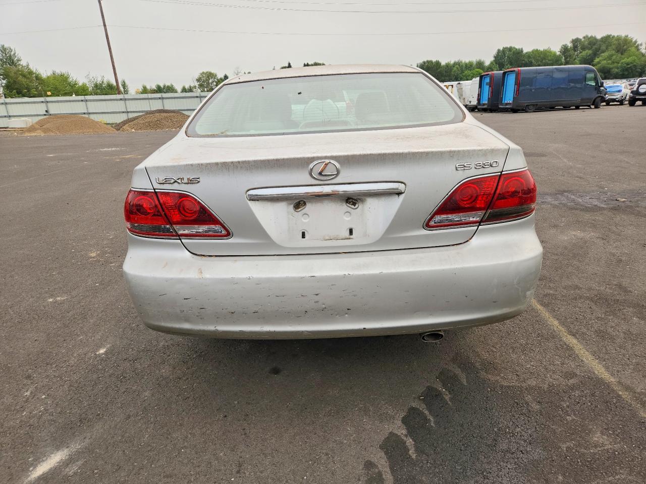 2005 Lexus Es 330 Silver vin: JTHBA30G255100694