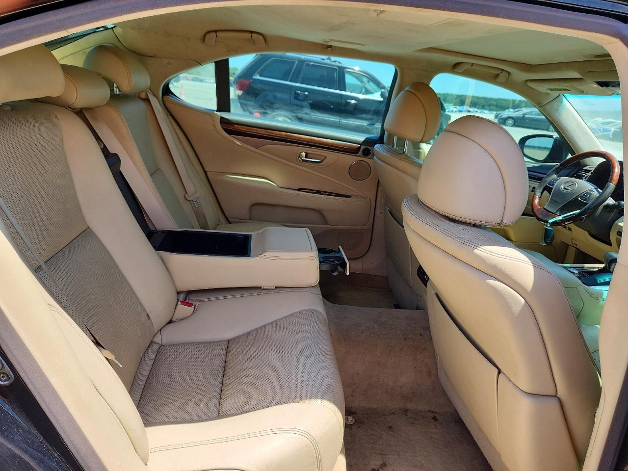 2013 Lexus Ls 460l Black vin: JTHGL5EF0D5049920