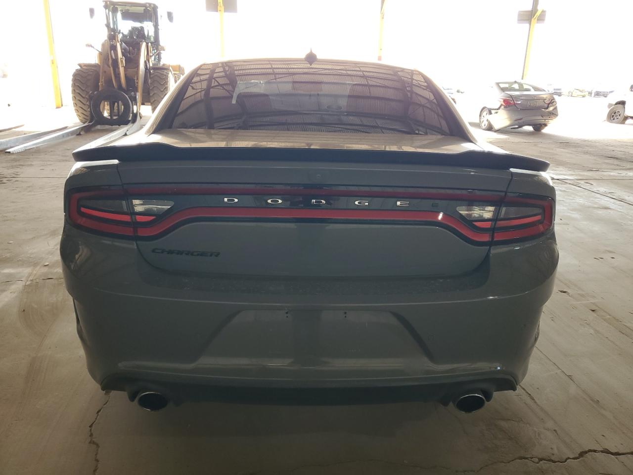 2019 Dodge Charger Scat Pack Gray vin: 2C3CDXGJ7KH697114