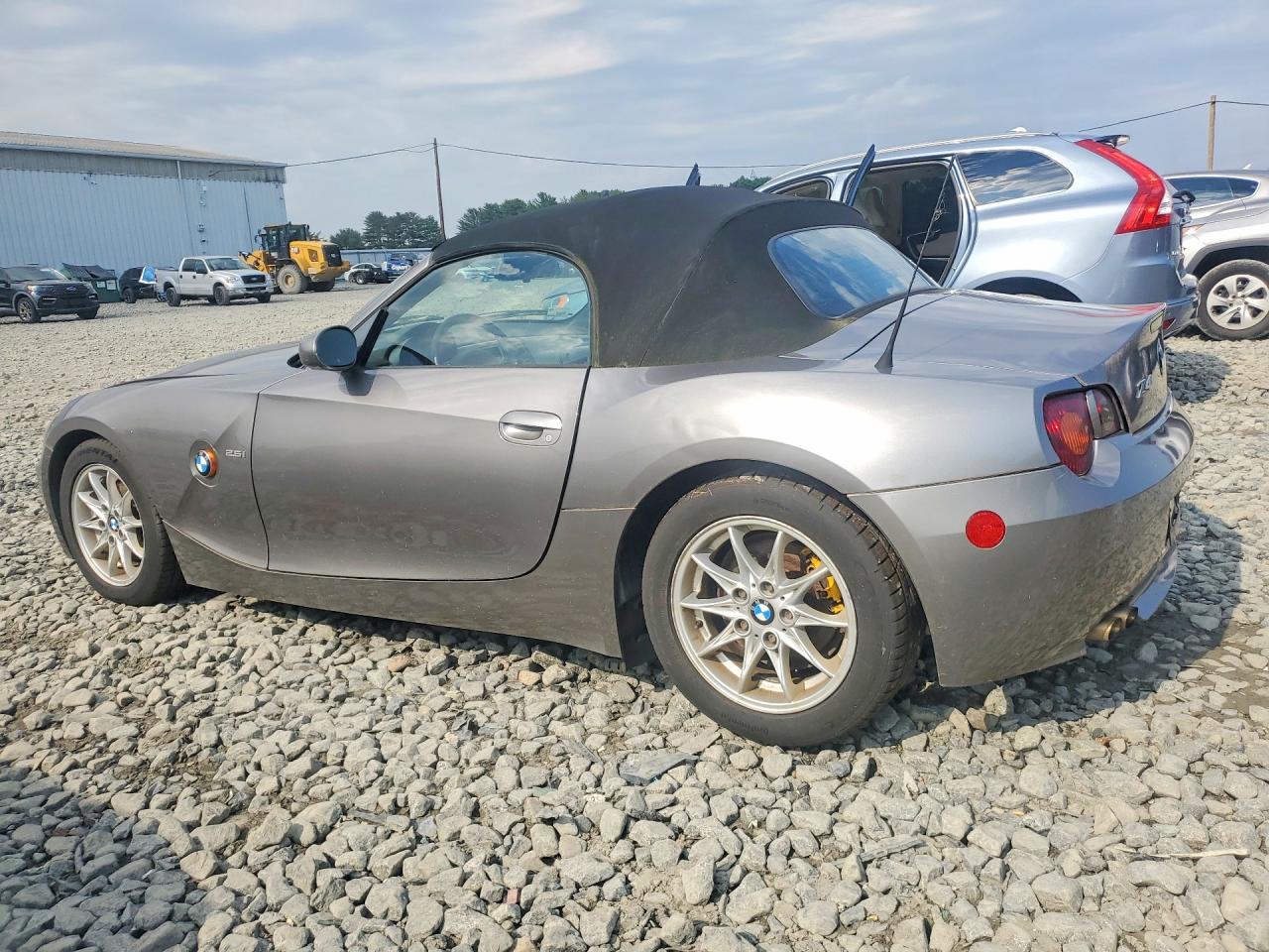 2003 Bmw Z4 2.5 Gray vin: 4USBT33403LR65602