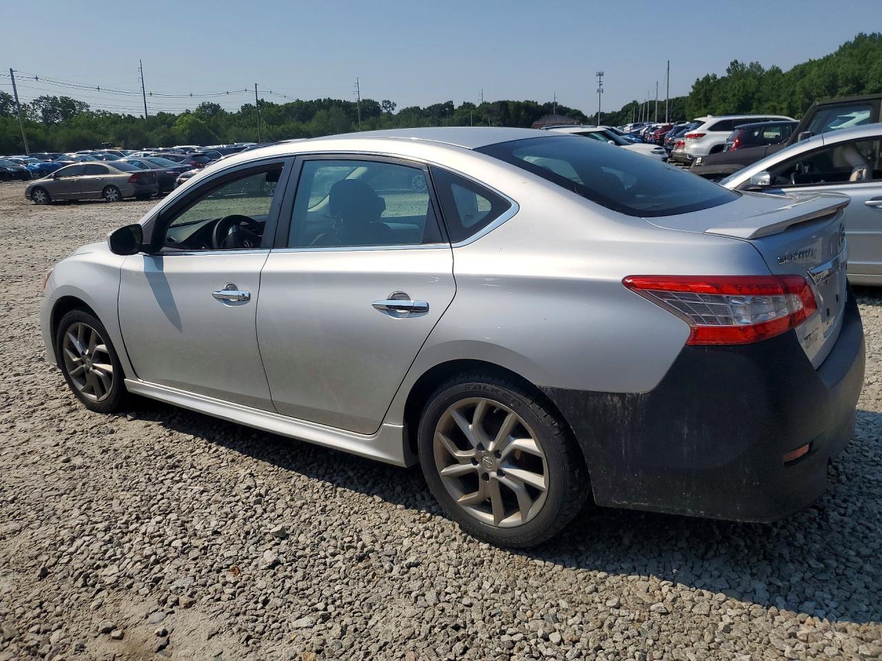 2013 Nissan Sentra S Gray vin: 3N1AB7AP7DL692174
