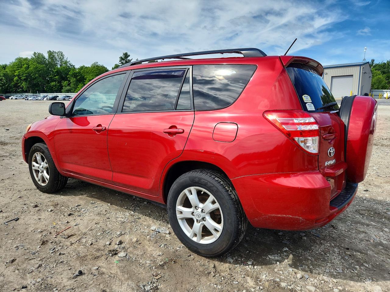 2011 Toyota Rav4 Base Red vin: 2T3ZF4DV9BW076494