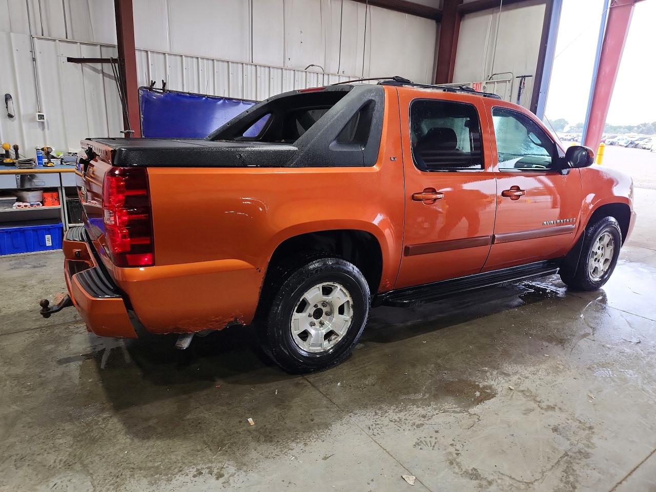 2007 Chevrolet Avalanche K1500 Orange vin: 3GNFK12357G260344