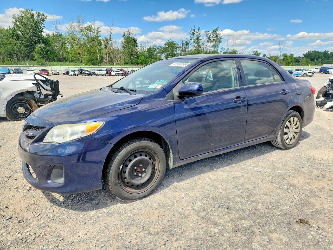 2012 Toyota Corolla Le Синий vin: 2T1BU4EE1CC863604
