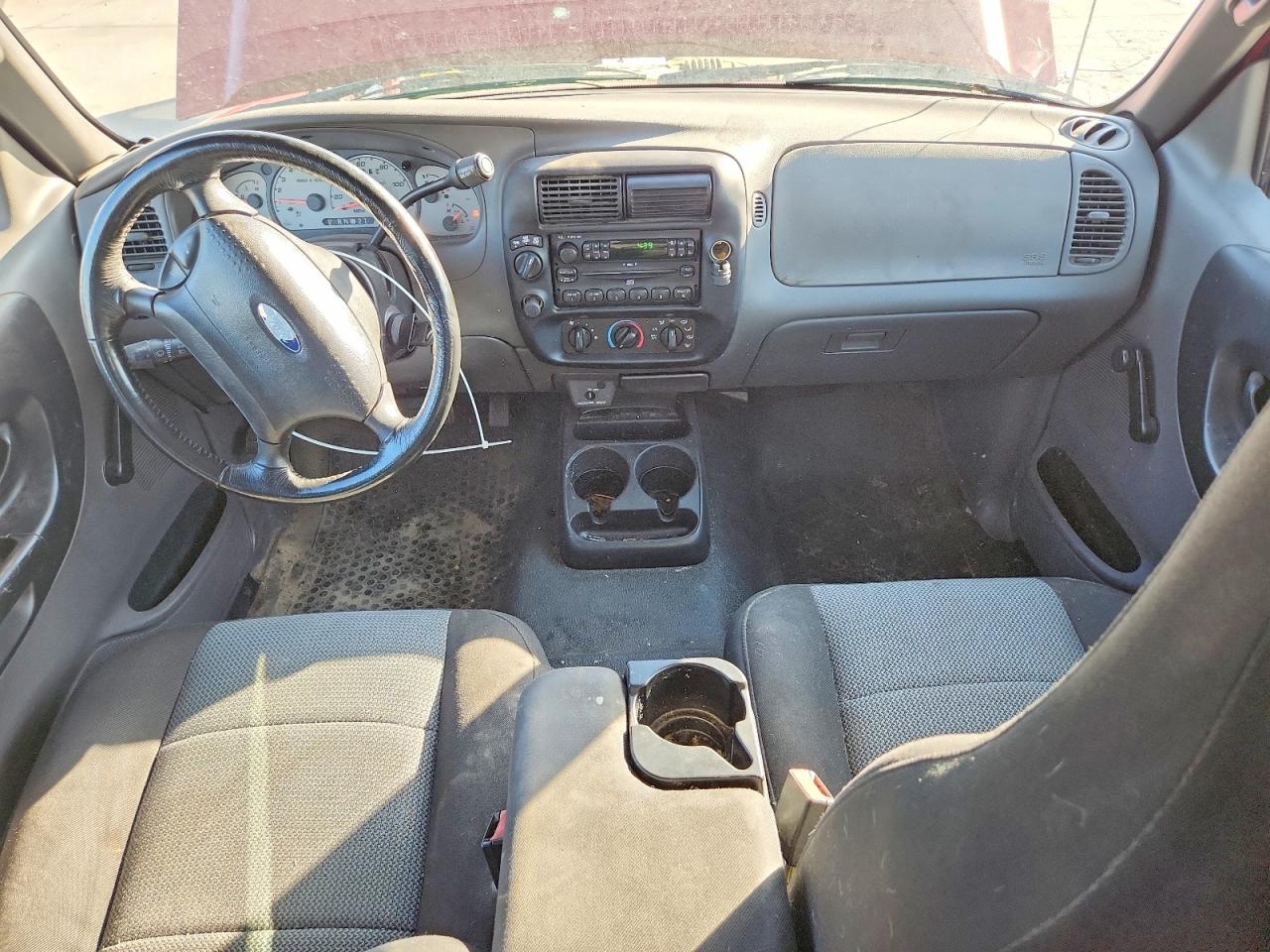 2003 Ford Ranger Super Cab Burgundy vin: 1FTYR15E63TA49144