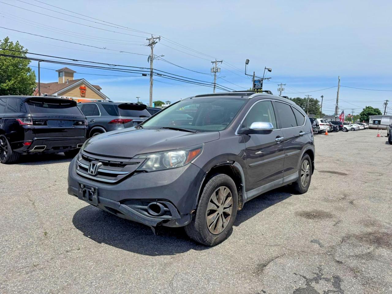2014 Honda Cr-v Exl Charcoal vin: 2HKRM4H78EH701593