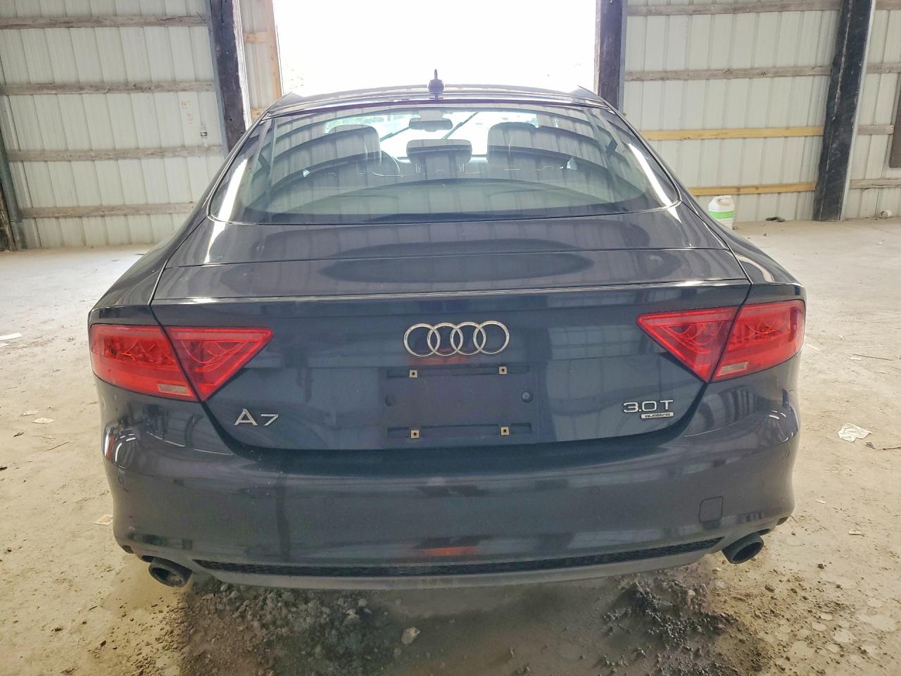 2013 Audi A7 Prestige Black vin: WAU3GAFC1DN054588