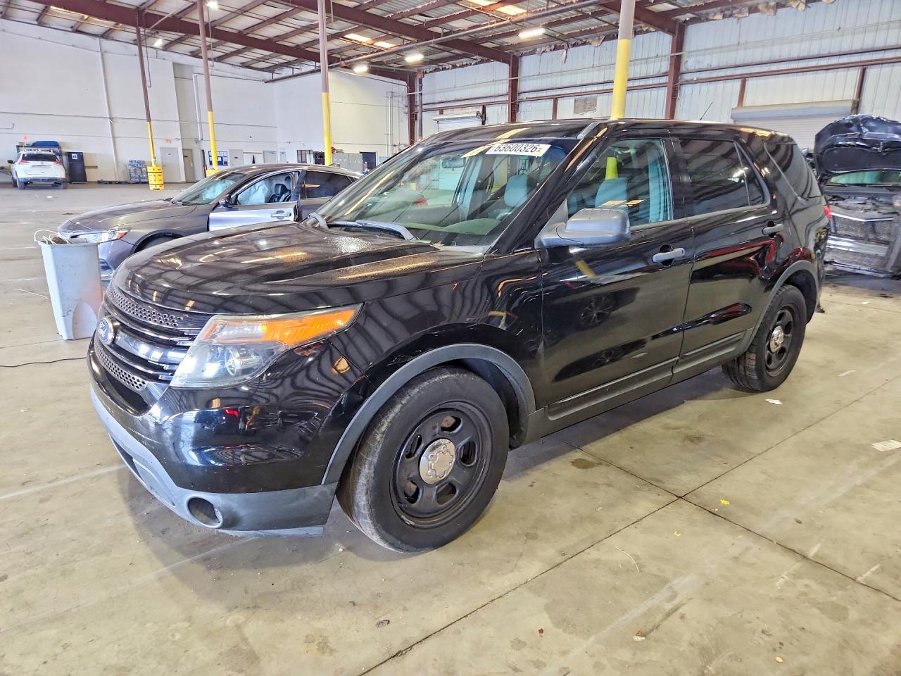 2013 Ford Explorer Police Interceptor Black vin: 1FM5K8AR4DGB59110