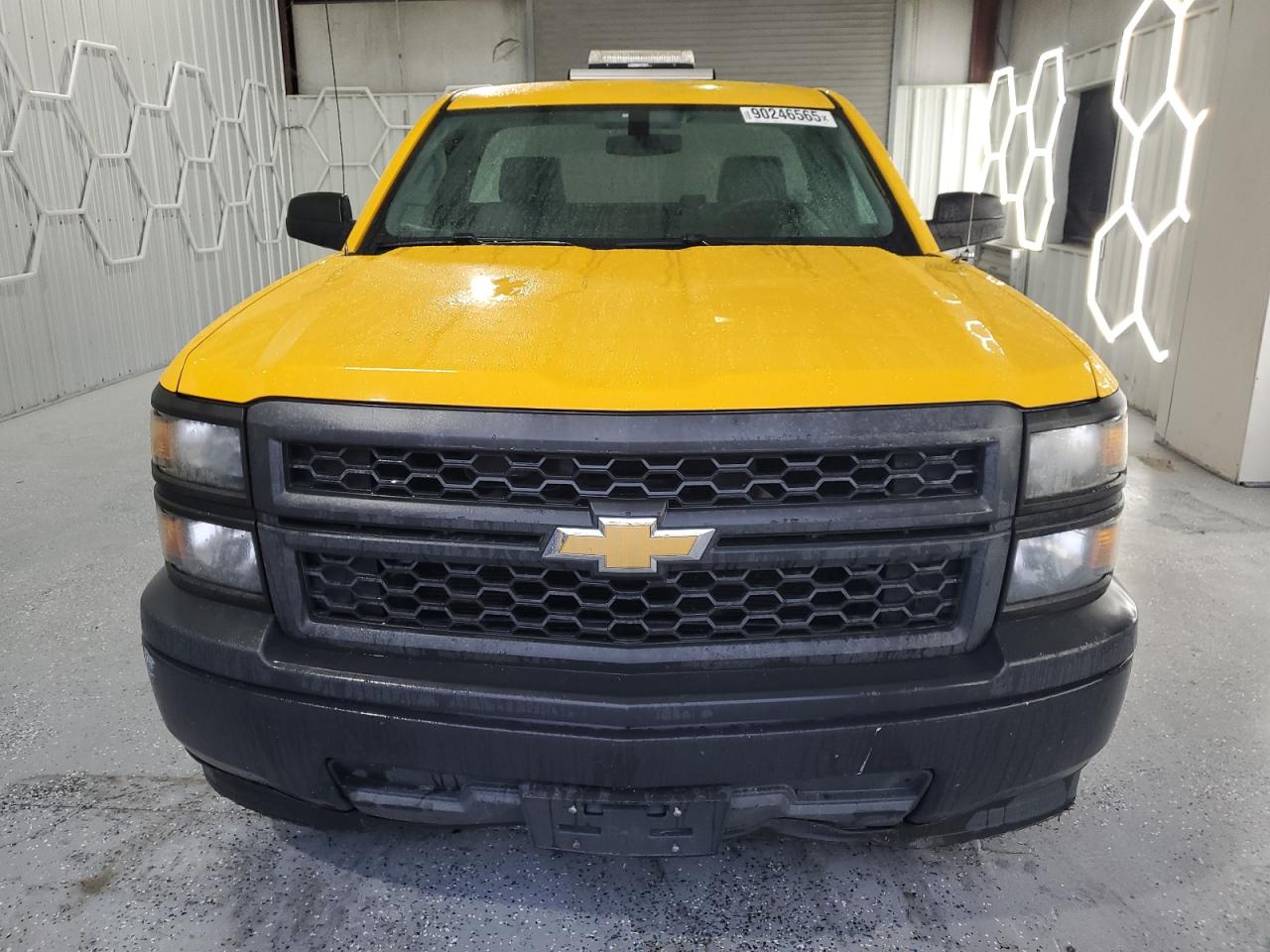 2014 Chevrolet Silverado C1500 Yellow vin: 1GCNCPEH7EZ180861