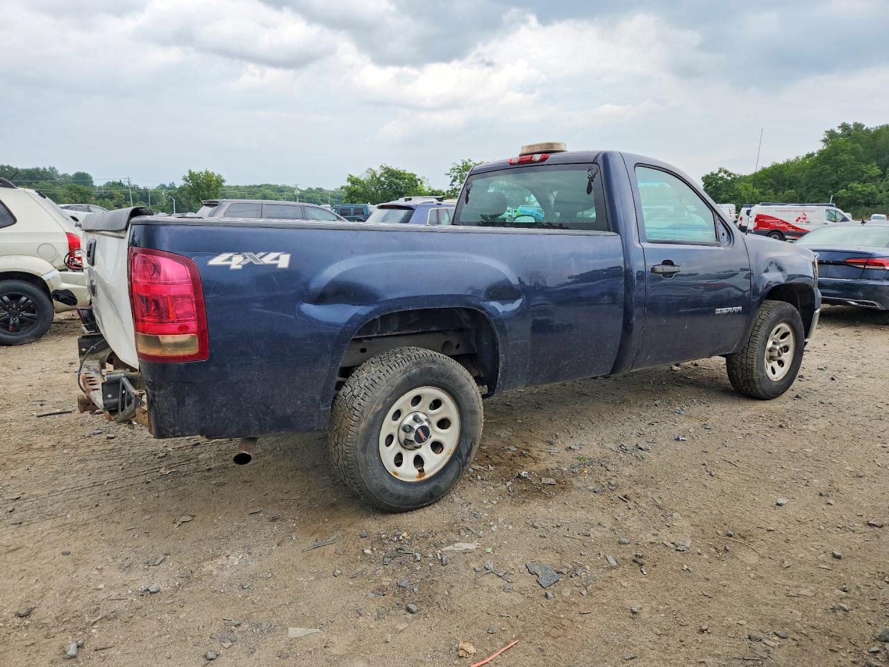 2012 Gmc Sierra K1500 Blue vin: 1GTN2TEX6CZ228561