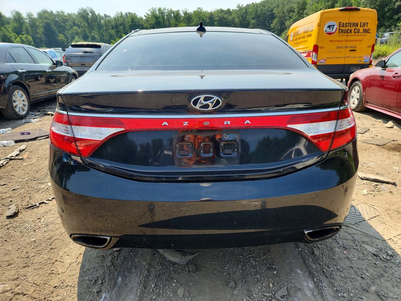 2012 Hyundai Azera Base Black vin: KMHFH4JGXCA158720