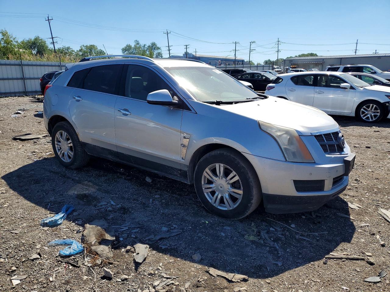 2010 Cadillac Srx Luxury Collection Silver vin: 3GYFNAEYXAS563626