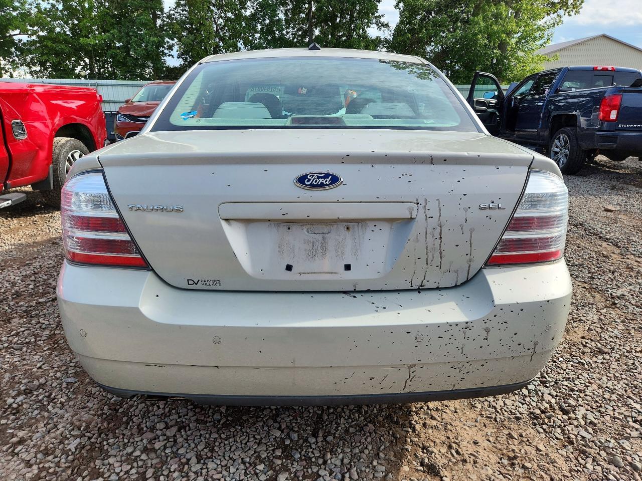 2008 Ford Taurus Sel White vin: 1FAHP24WX8G156726
