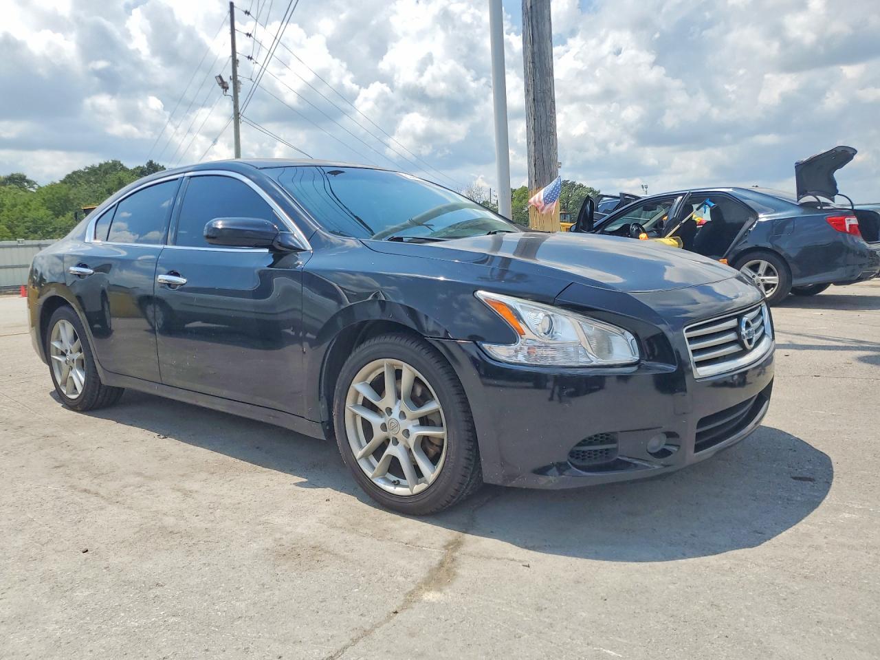2014 Nissan Maxima 3.5 S Black vin: 1N4AA5AP5EC475987