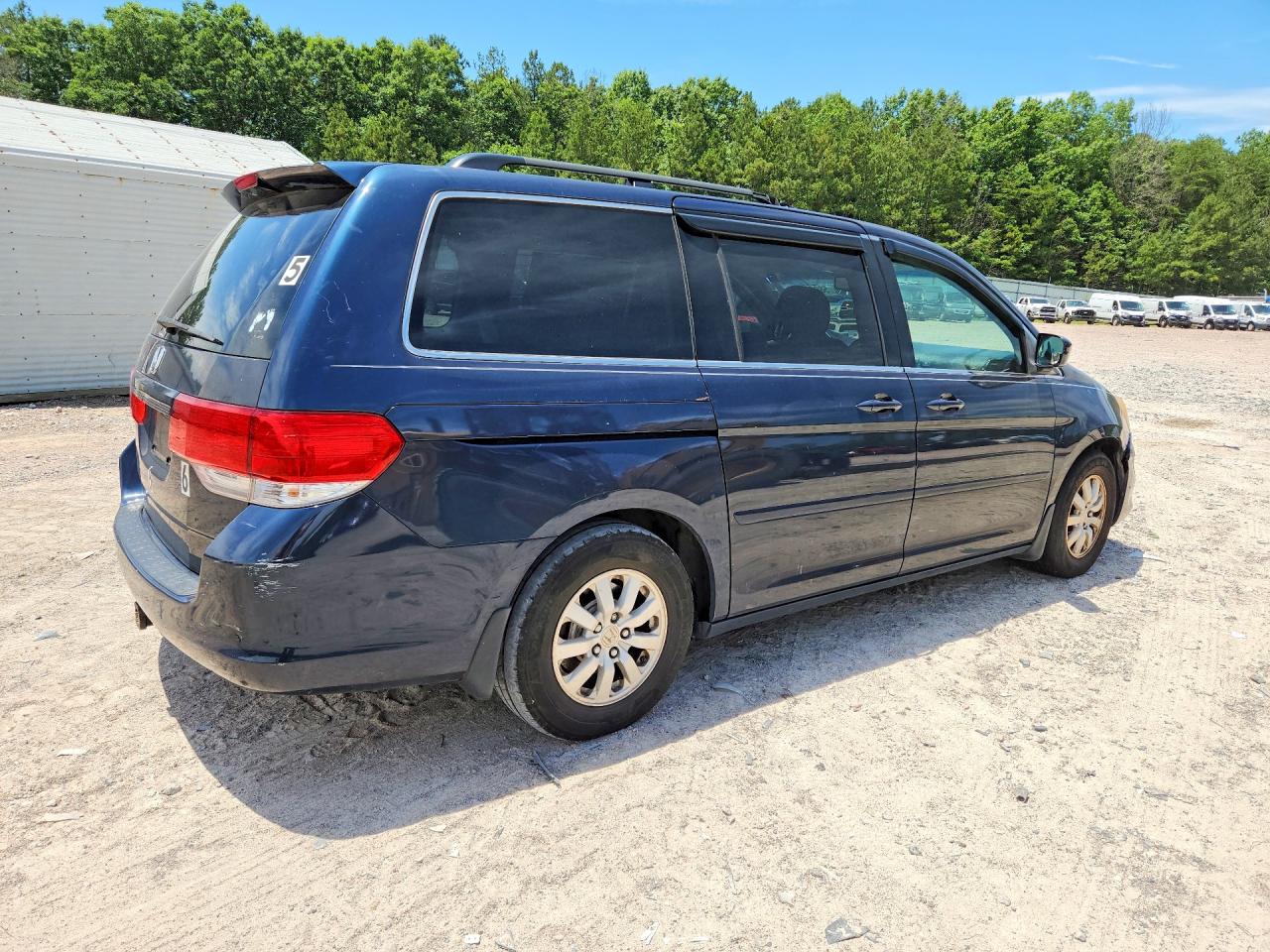 2010 Honda Odyssey Exl Blue vin: 5FNRL3H79AB024575