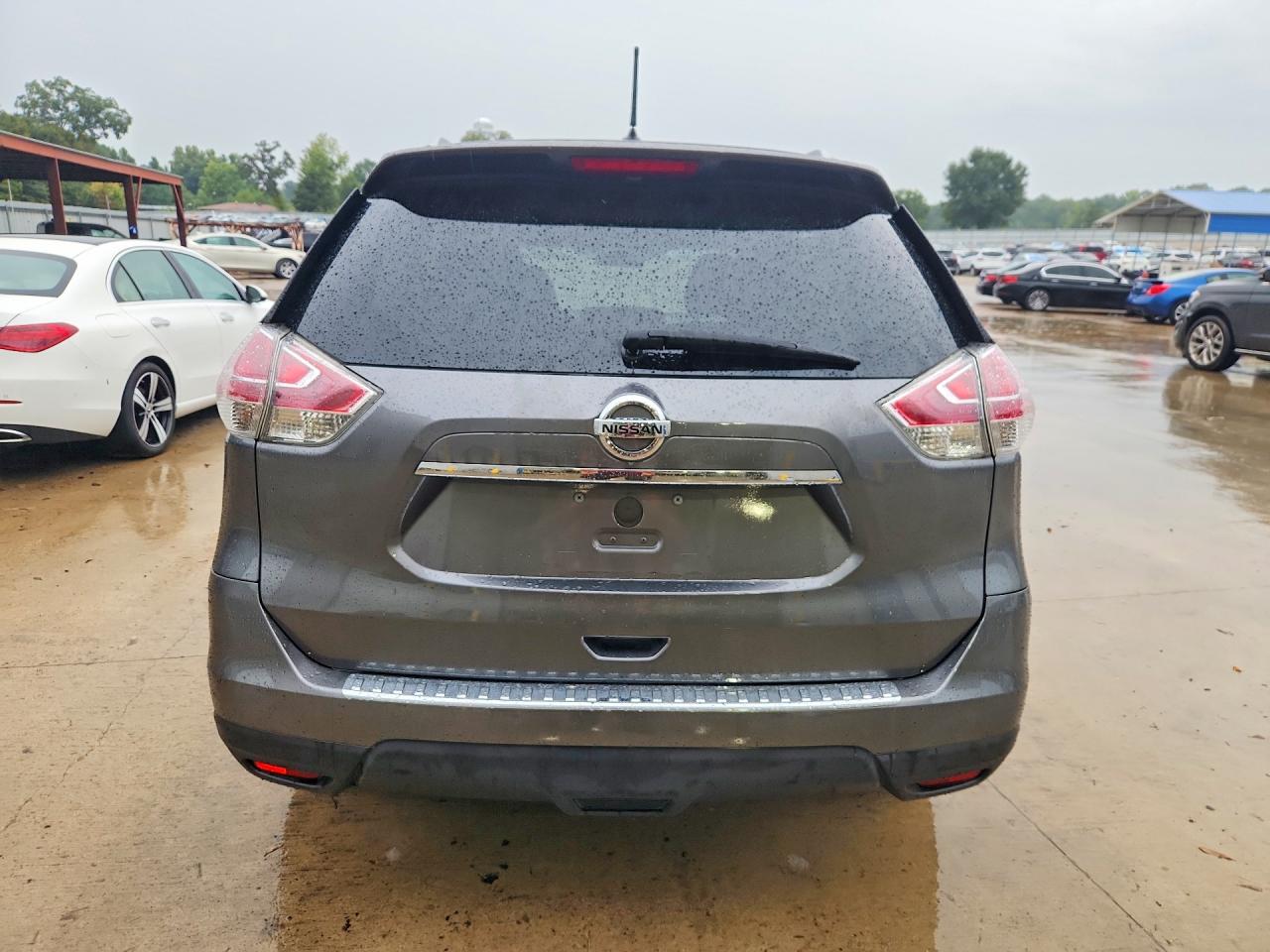 2015 Nissan Rogue Sl Gray vin: 5N1AT2MT7FC861996