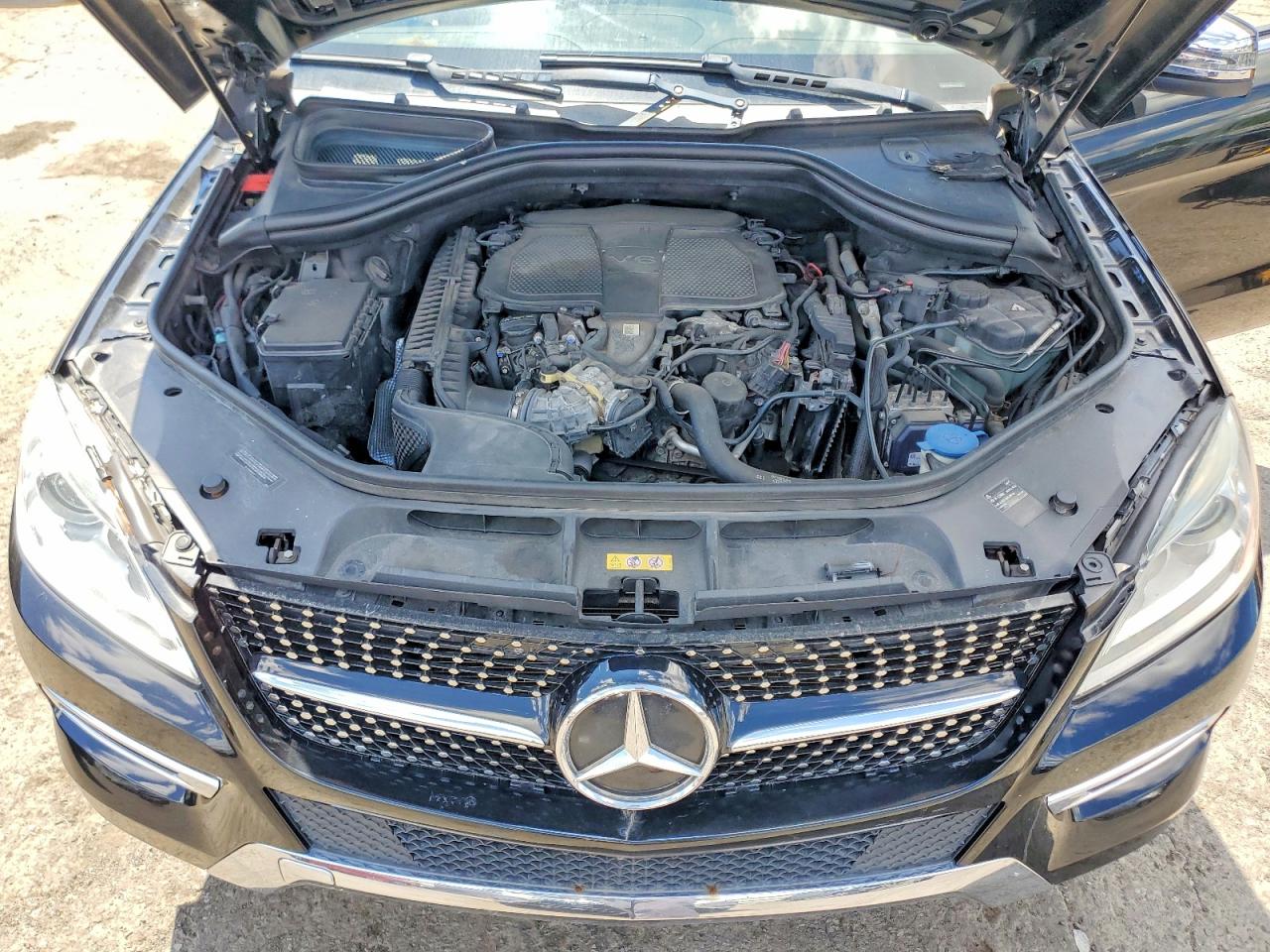 2012 Mercedes-benz Ml 350 4matic Black vin: 4JGDA5HB8CA021478