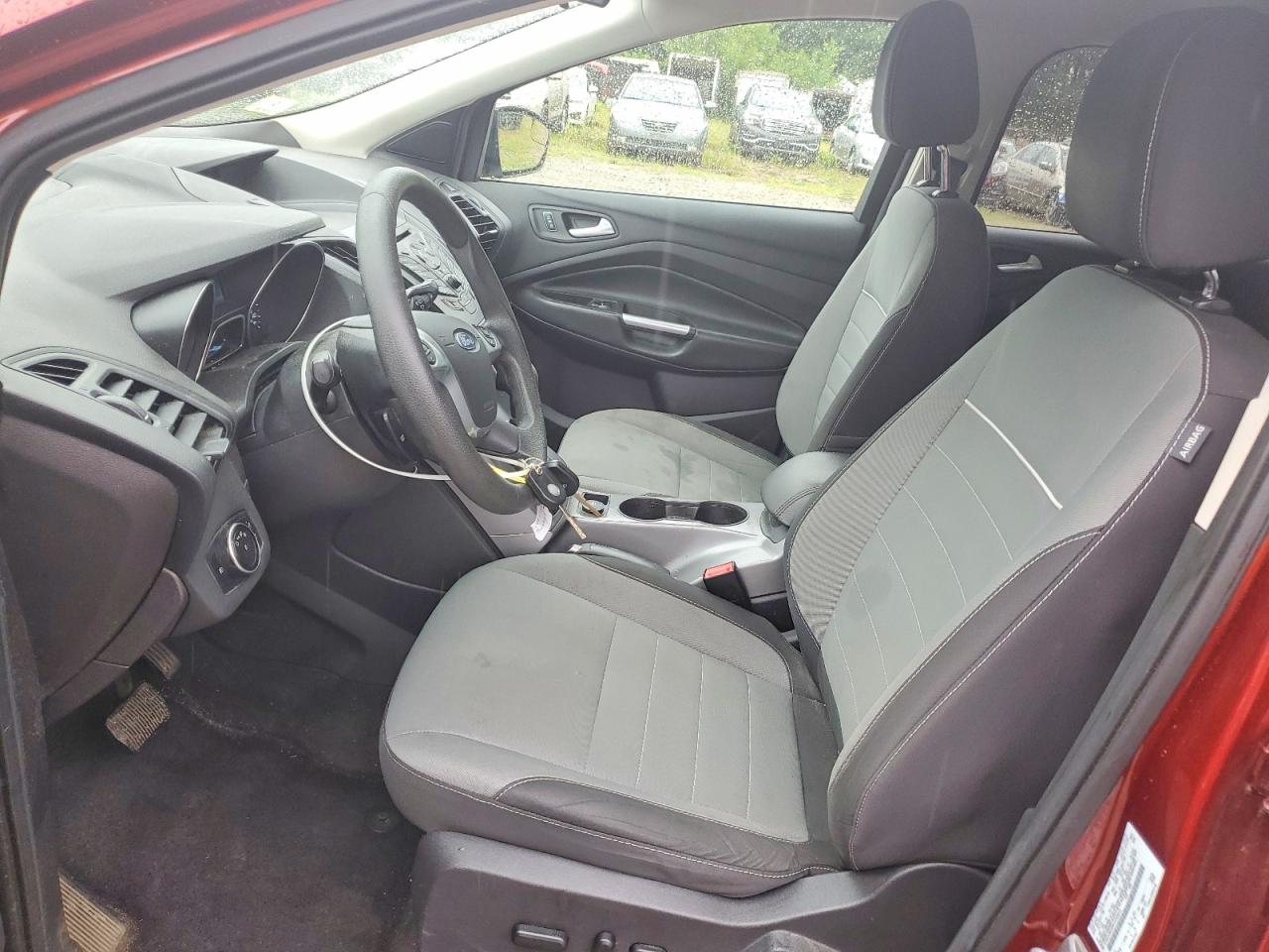 2015 Ford Escape Se Red vin: 1FMCU9GX5FUC84912