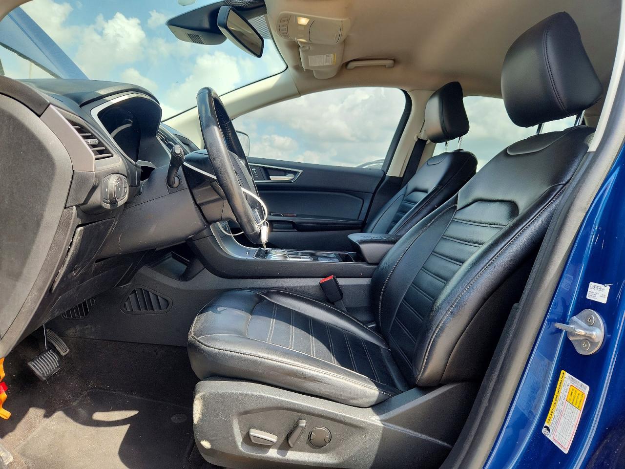 2020 Ford Edge Sel Blue vin: 2FMPK3J98LBA10796