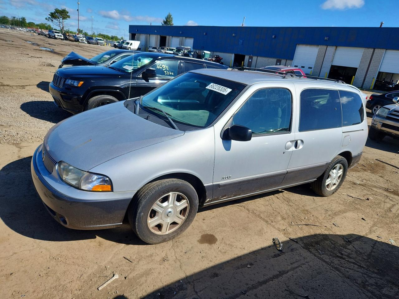 2001 Mercury Villager Sport Silver vin: 4M2ZV12T61DJ17303