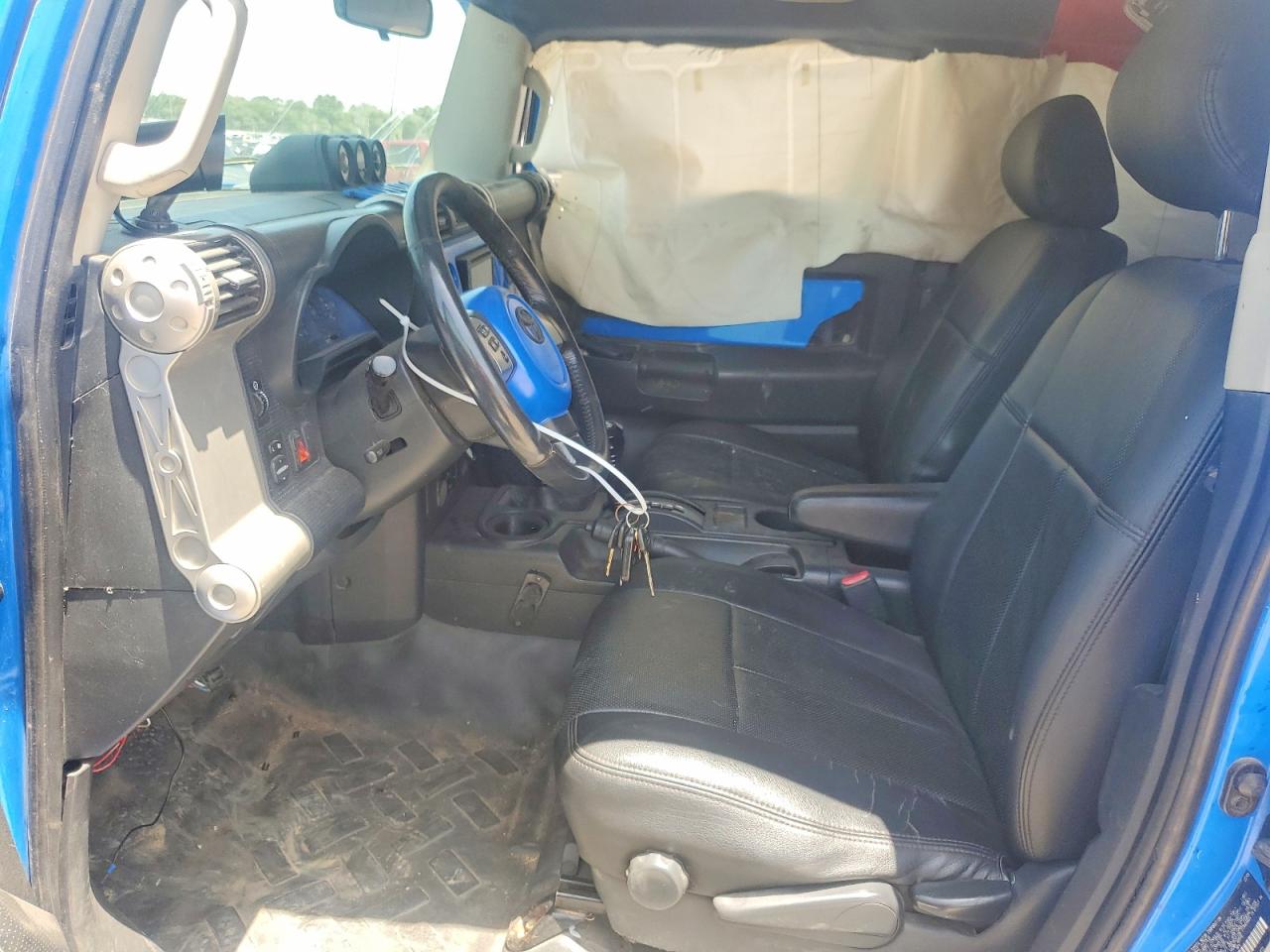 2007 Toyota Fj Cruiser Base Синий vin: JTEBU11F770004445