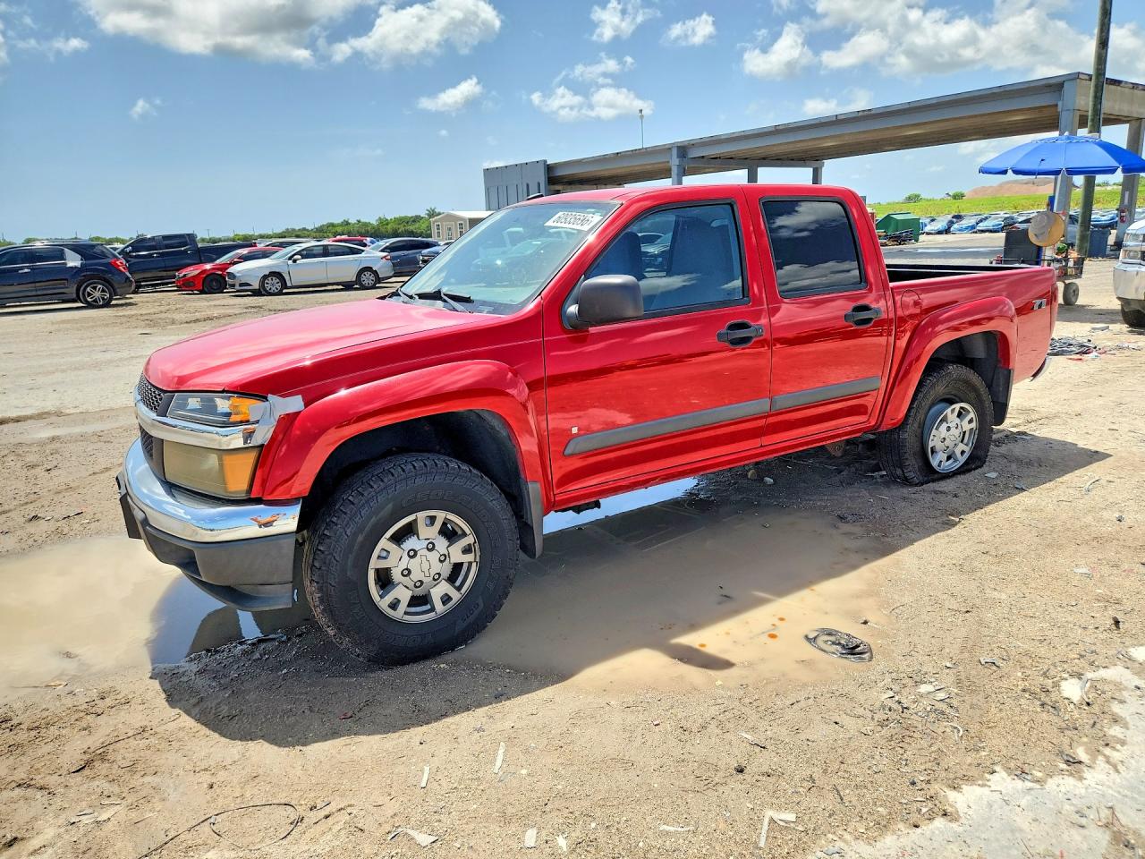2008 Chevrolet Colorado Lt Red vin: 1GCDS43E288216228