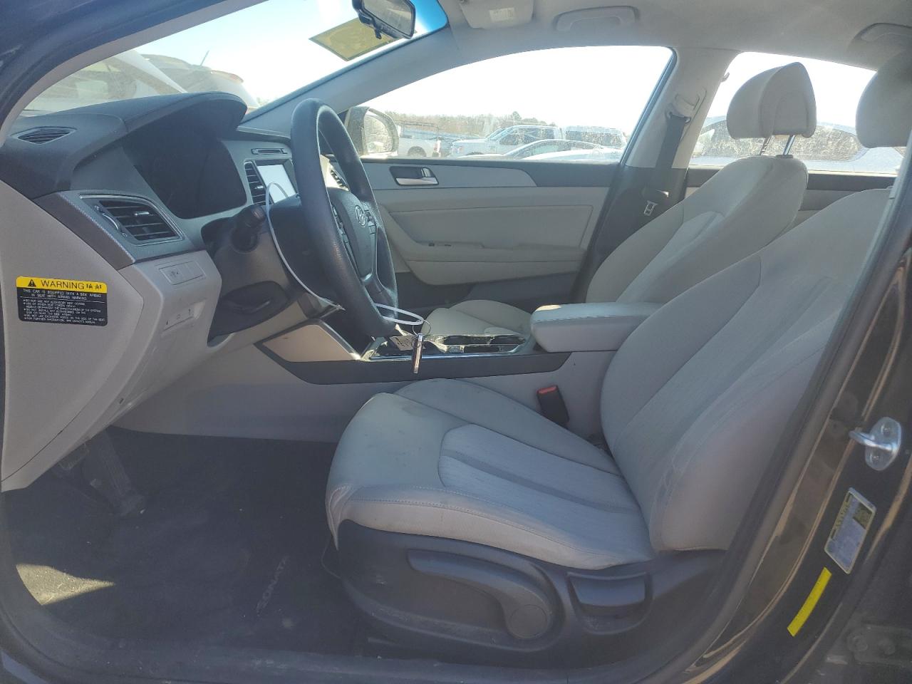 2017 Hyundai Sonata Hybrid Black vin: KMHE24L38HA067587