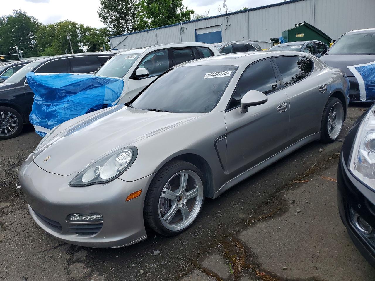 2011 Porsche Panamera 2 Silver vin: WP0AA2A75BL011151