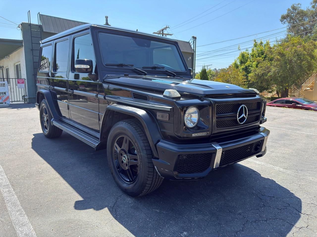 2005 Mercedes-benz G 500 Black vin: WDCYR49EX5X156540