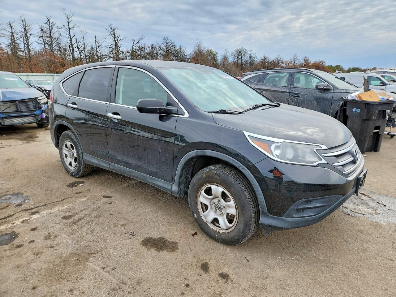 2012 Honda Cr-v Lx Black vin: 5J6RM4H38CL026215