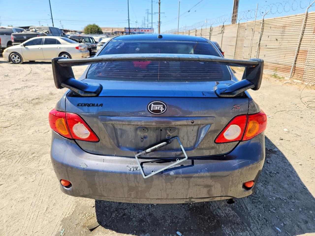 2010 Toyota Corolla S Gray vin: 1NXBU4EEXAZ276958