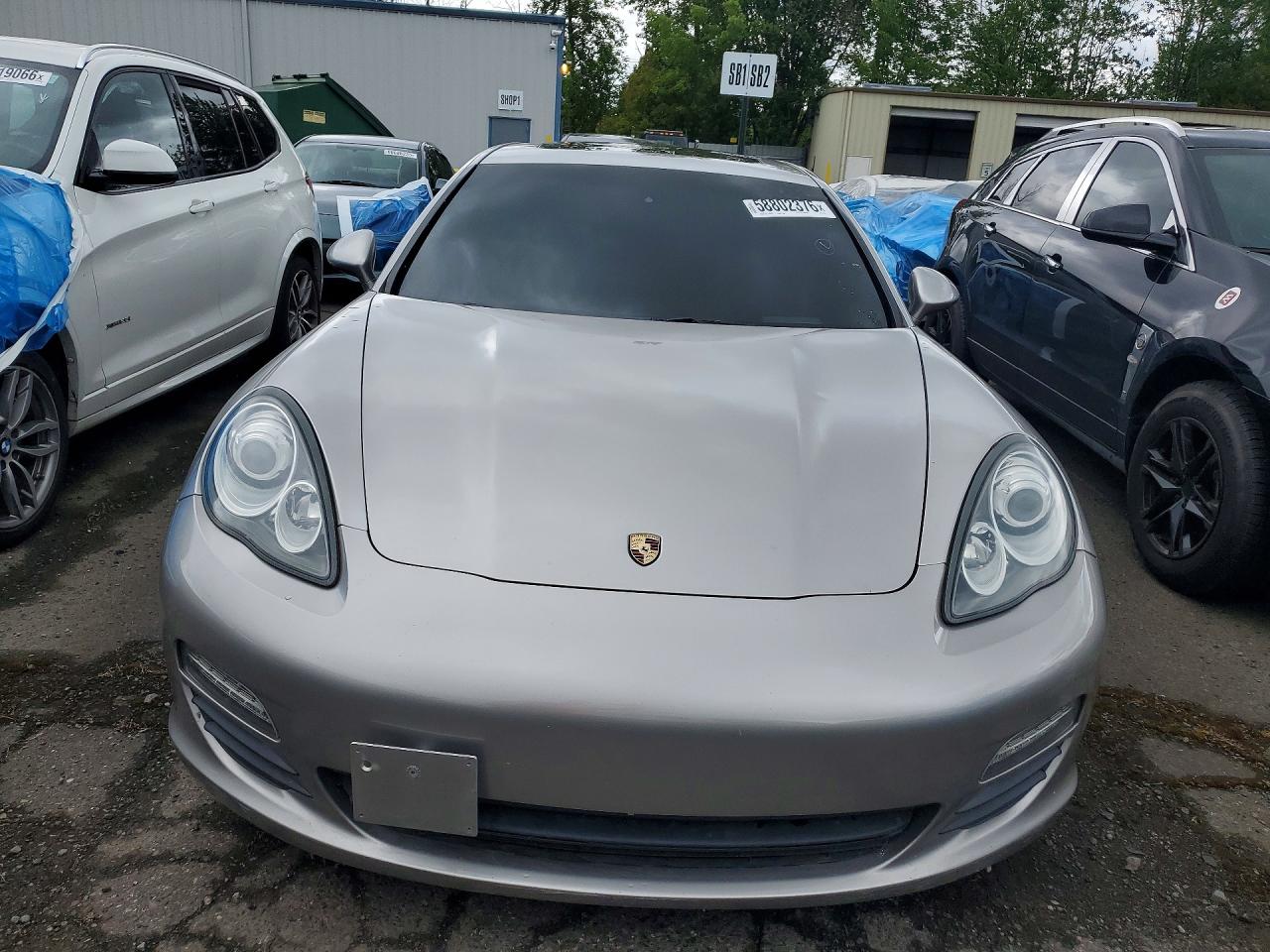 2011 Porsche Panamera 2 Silver vin: WP0AA2A75BL011151