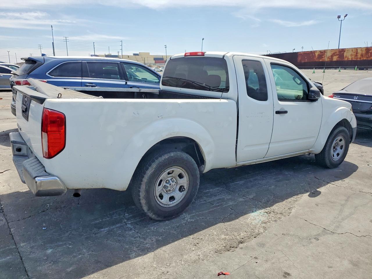 2015 Nissan Frontier S White vin: 1N6BD0CT8FN712770