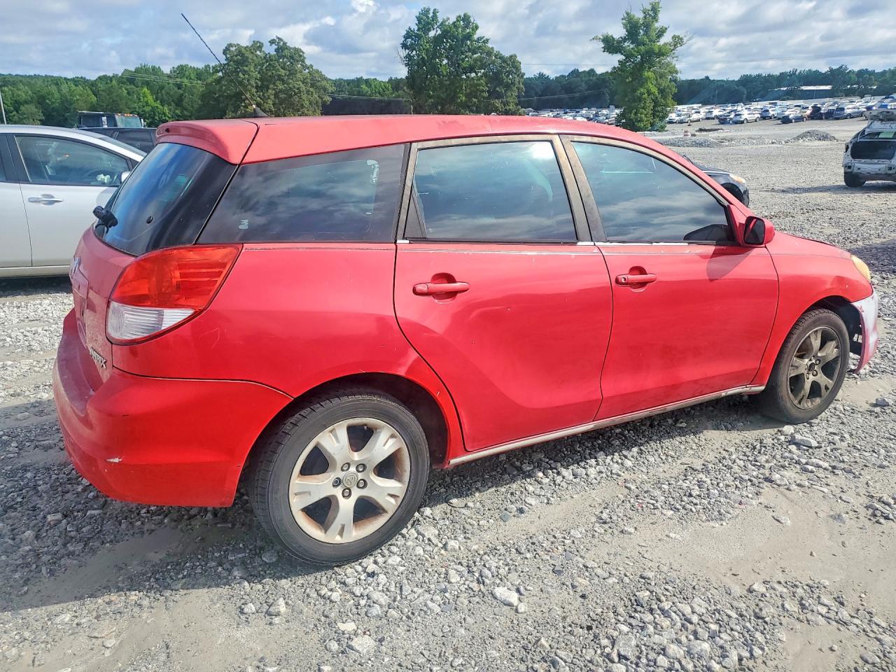 2004 Toyota Corolla Matrix Xr Red vin: 2T1KR32E44C247851