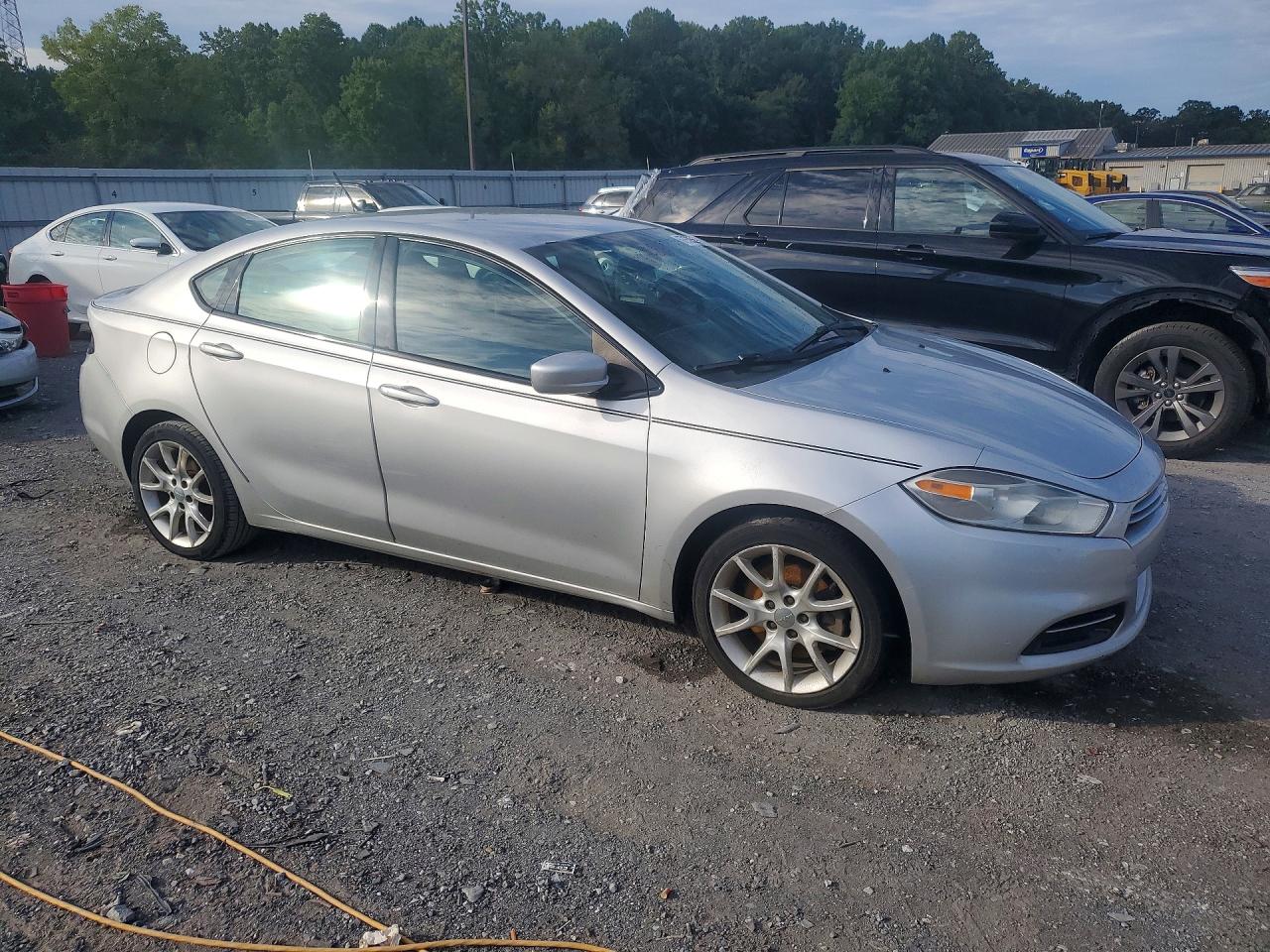 2013 Dodge Dart Sxt Silver vin: 1C3CDFBH6DD269551