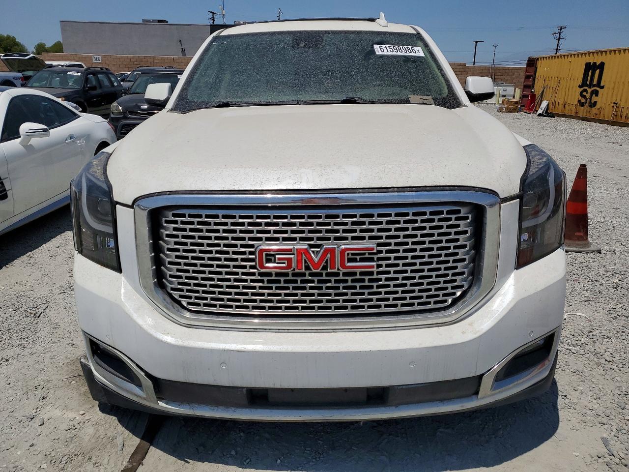 2015 Gmc Yukon Xl White vin: 1GKS2JKJ0FR625151