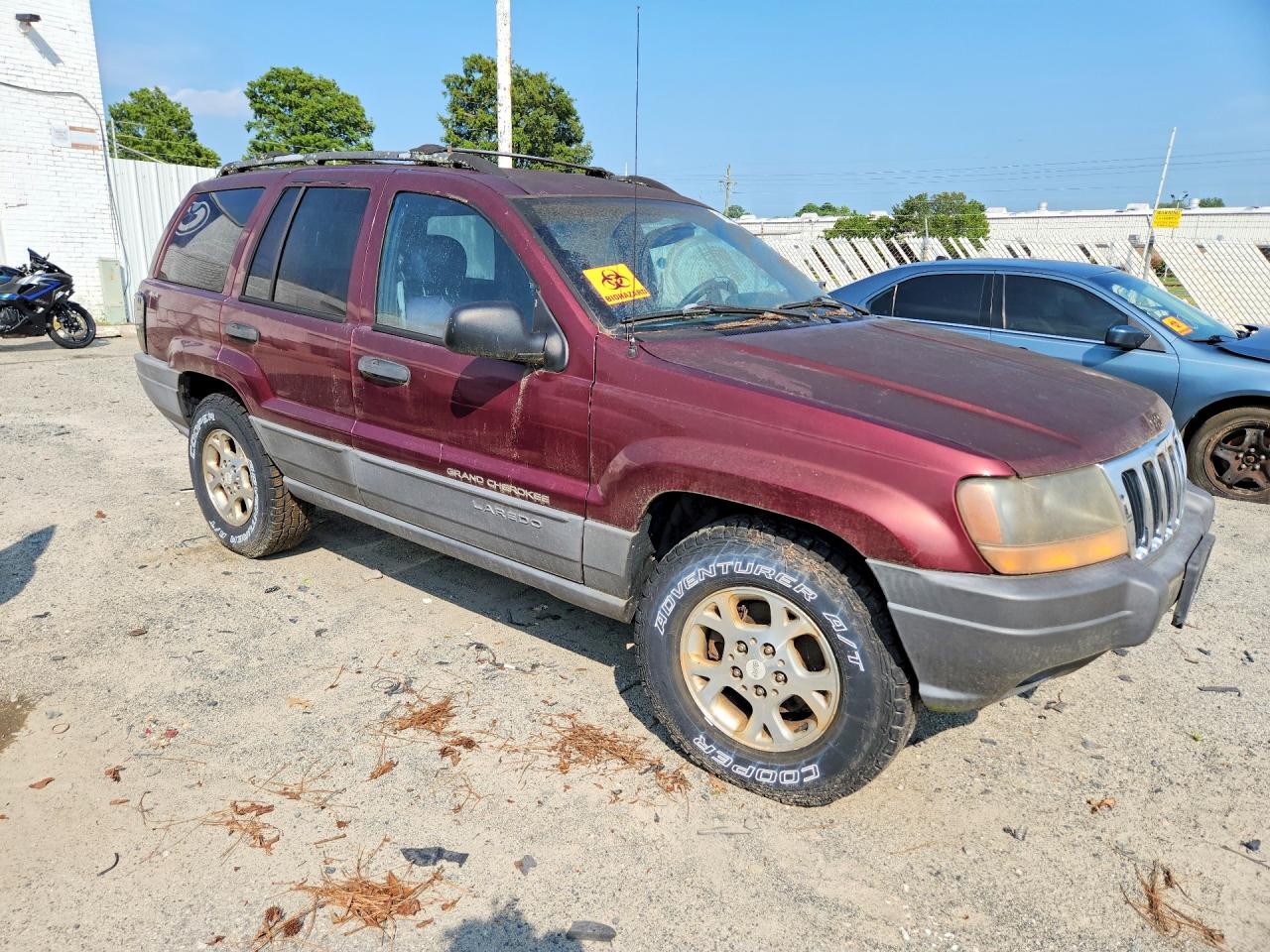 2001 Jeep Grand Cherokee Laredo Burgundy vin: 1J4GW48S41C505463