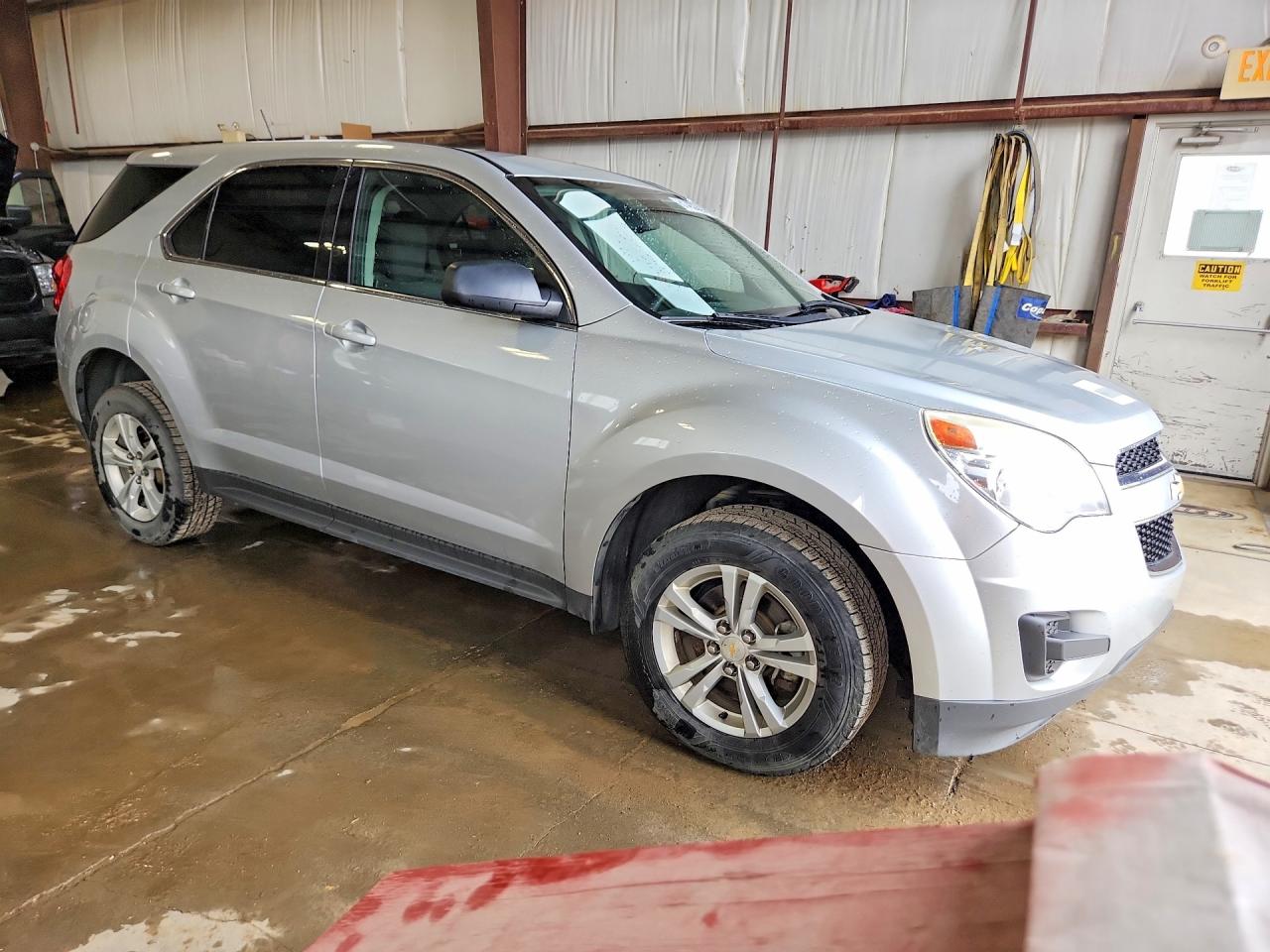 2014 Chevrolet Equinox Ls Silver vin: 2GNFLEEK4E6104649
