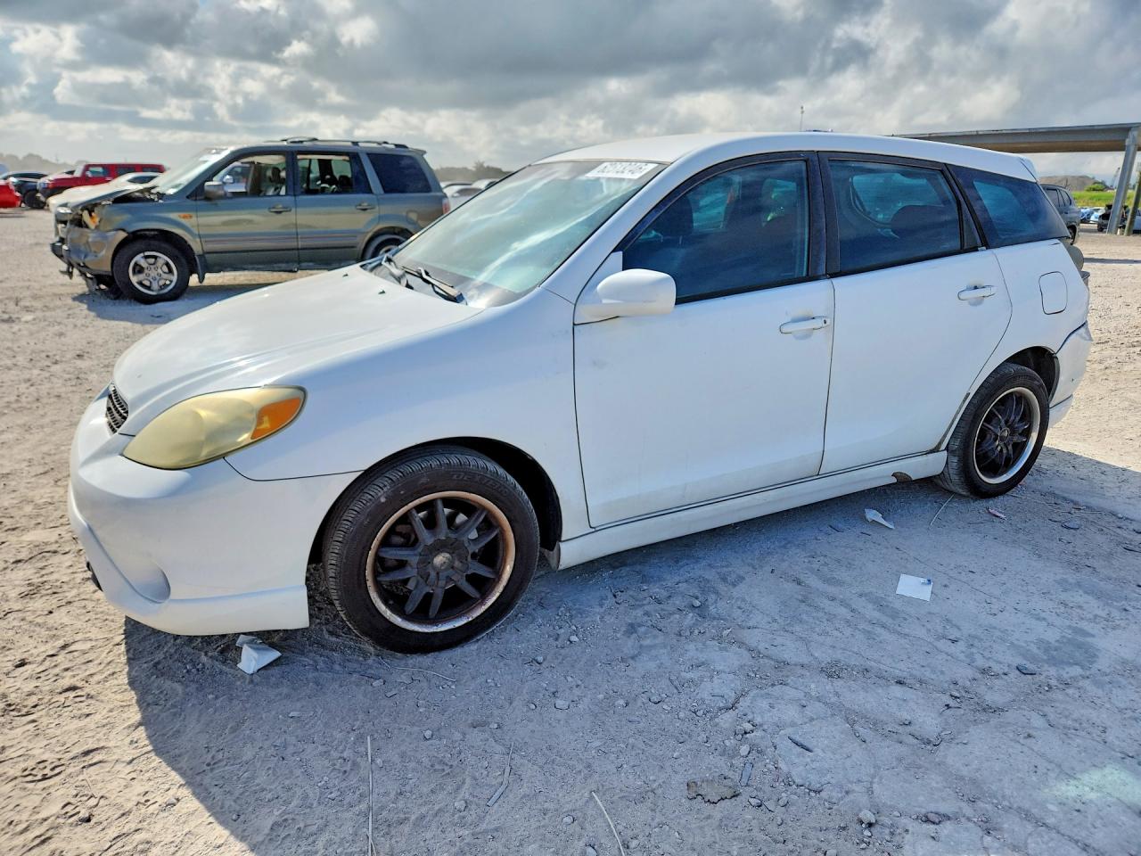 2006 Toyota Matrix Xr Белый vin: 2T1KR32E96C602130